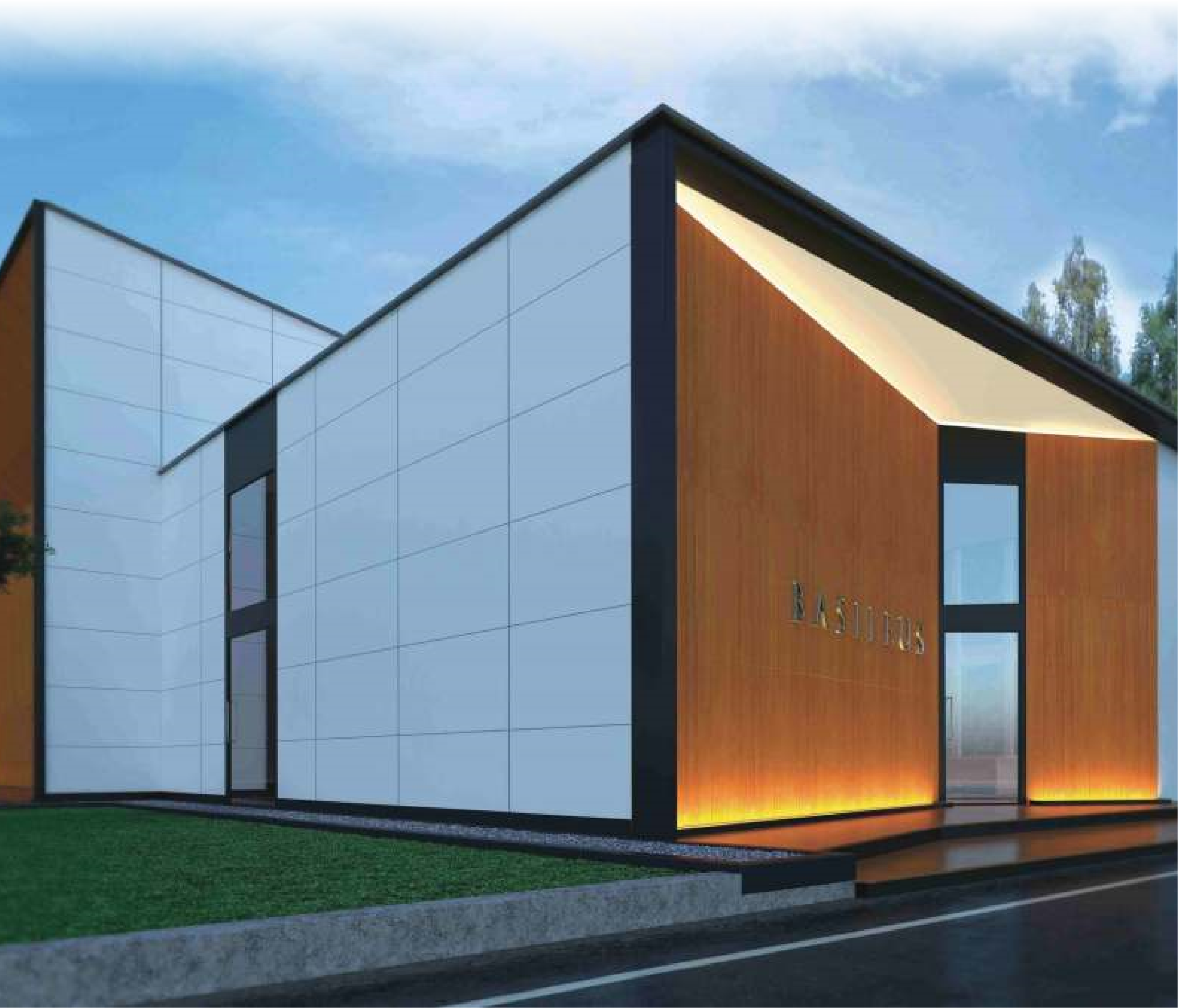 HPL facade application